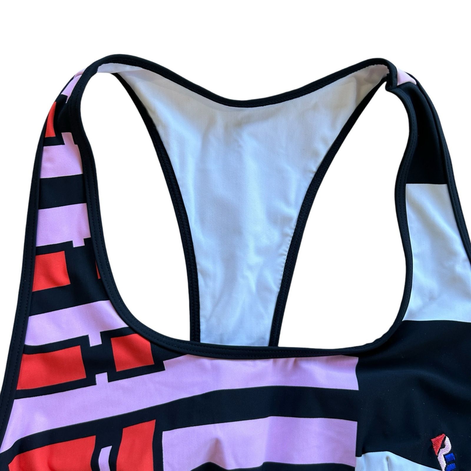 P.E Nation P.E Nation Sports Bra Small Black Pink Athleisure Activewear Size S / US 4 / IT 40 - 4 Thumbnail