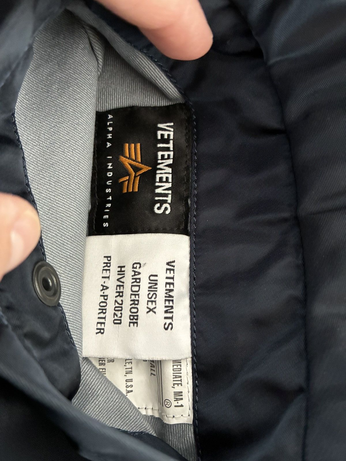 Vetements Vetements university bomber jacket Size US S / EU 44-46 / 1 - 9 Thumbnail