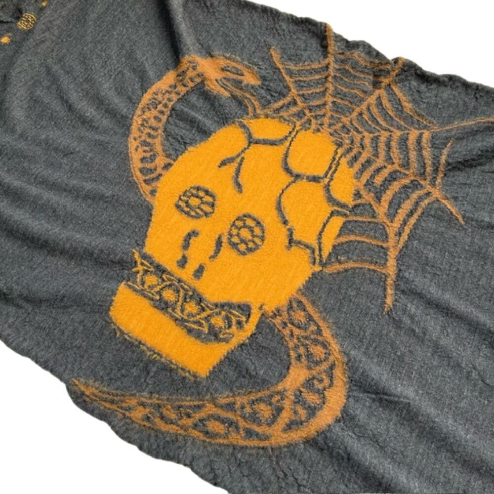 Kapital Kapital Wool skull Scarf Size ONE SIZE - 3 Thumbnail
