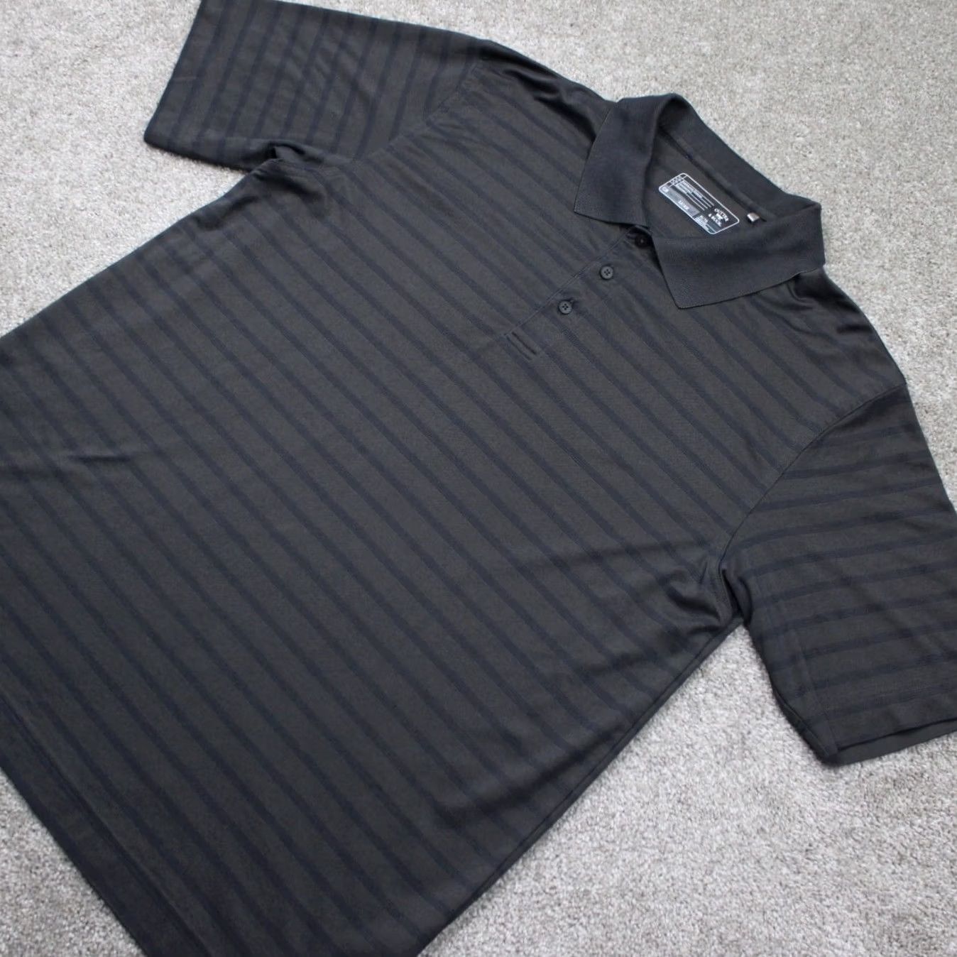 Cutter & Buck Cutter & Buck Polo Shirt Mens XL Gray S/S DryTec Luxe Polo Shirt Casual Golf Shirt Size US XL / EU 56 / 4 - 3 Thumbnail