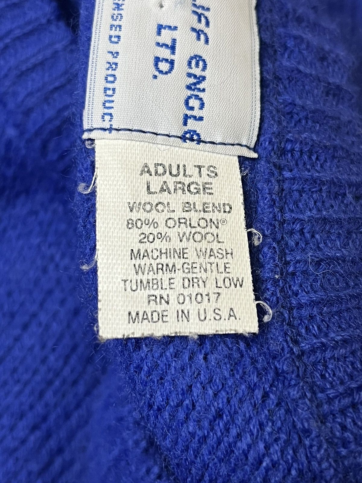 NFL VINTAGE NEW YORK GIANTS CLIFF ENGLE NFL KNIT SWEATS Size US L / EU 52-54 / 3 - 11 Thumbnail