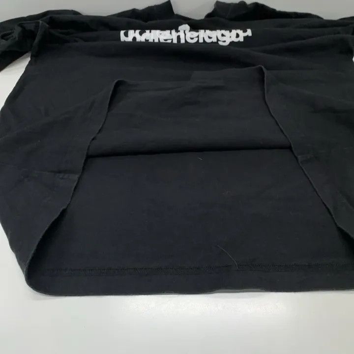 Balenciaga Balenciaga Balenciaga Black Logo Print Short Sleeve TShirt Size US L / EU 52-54 / 3 - 7 Thumbnail