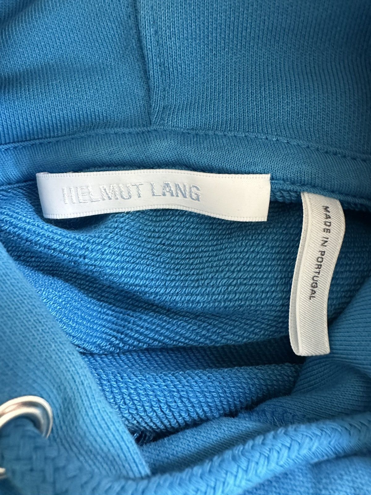 Helmut Lang Helmut Lang Knots Lifeguard Hoodie Blue Graphic Size US M / EU 48-50 / 2 - 5 Thumbnail