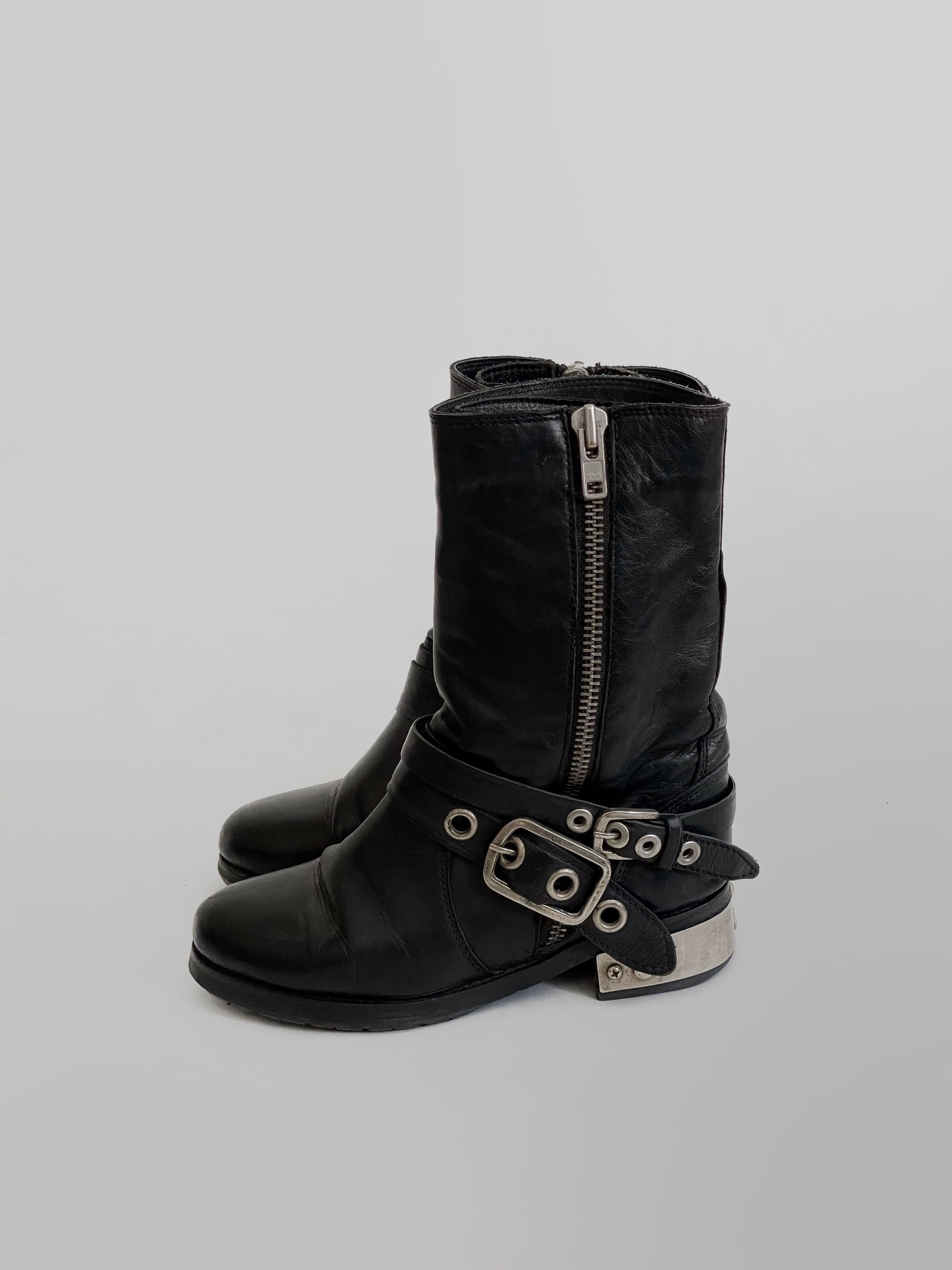 Vintage Mario Muzi Avant-garde boots Size US 6.5 / IT 36.5 - 5 Thumbnail