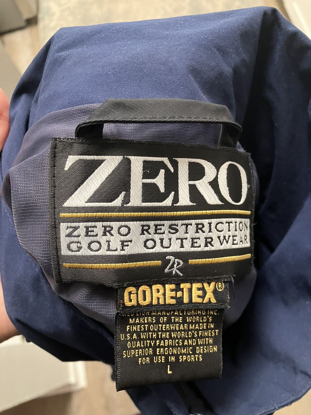 Goretex × Other × Vintage 2005 Vintage Zero Restriction GORE-TEX Golf Pullover Size US L / EU 52-54 / 3 - 9 Thumbnail