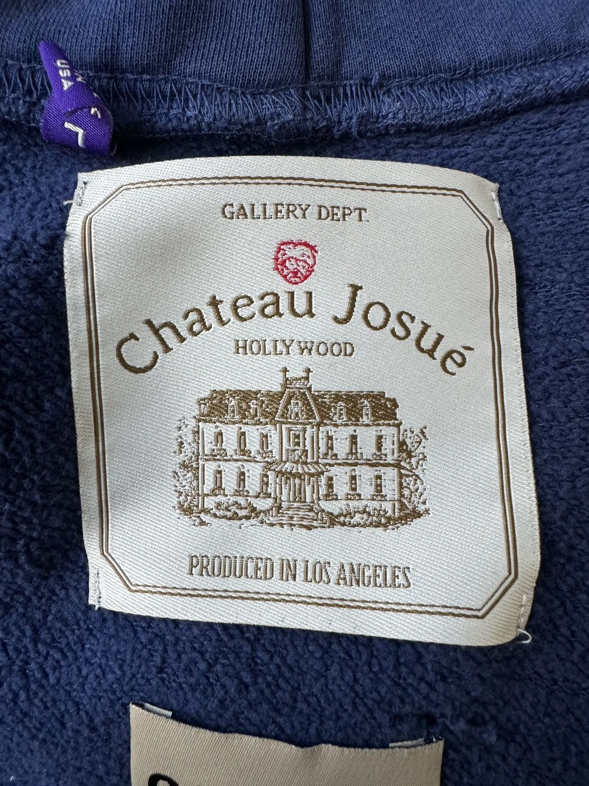 Gallery Dept. Gallery Dept. Chateau Ranch Blue Hoodie Size Large Size US L / EU 52-54 / 3 - 10 Thumbnail