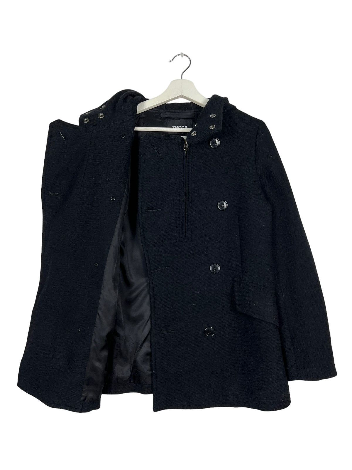 CABANE de ZUCCa 🔥 ZUCCA TYPE ZU93-CZ94 PEACOAT MADE IN JAPAN Size US S / EU 44-46 / 1 - 10 Thumbnail