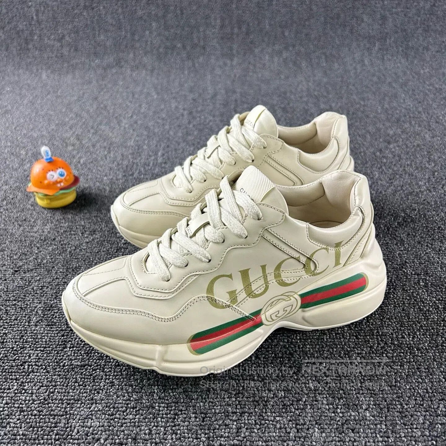 Gucci gucci chunky dad sneakers in white. Size US 5 / IT 35 - 1 Thumbnail