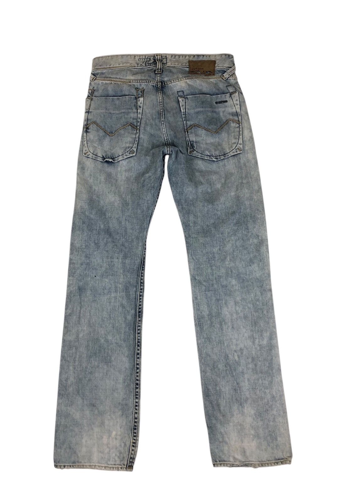 Energie Energie Distressed Ripped Denim Style Clash Jeans Size US 32 / EU 48 - 2 Thumbnail