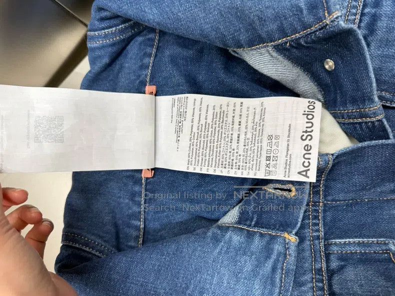 Acne Studios Acne Studios Denim Jacket Size US S / EU 44-46 / 1 - 6 Thumbnail