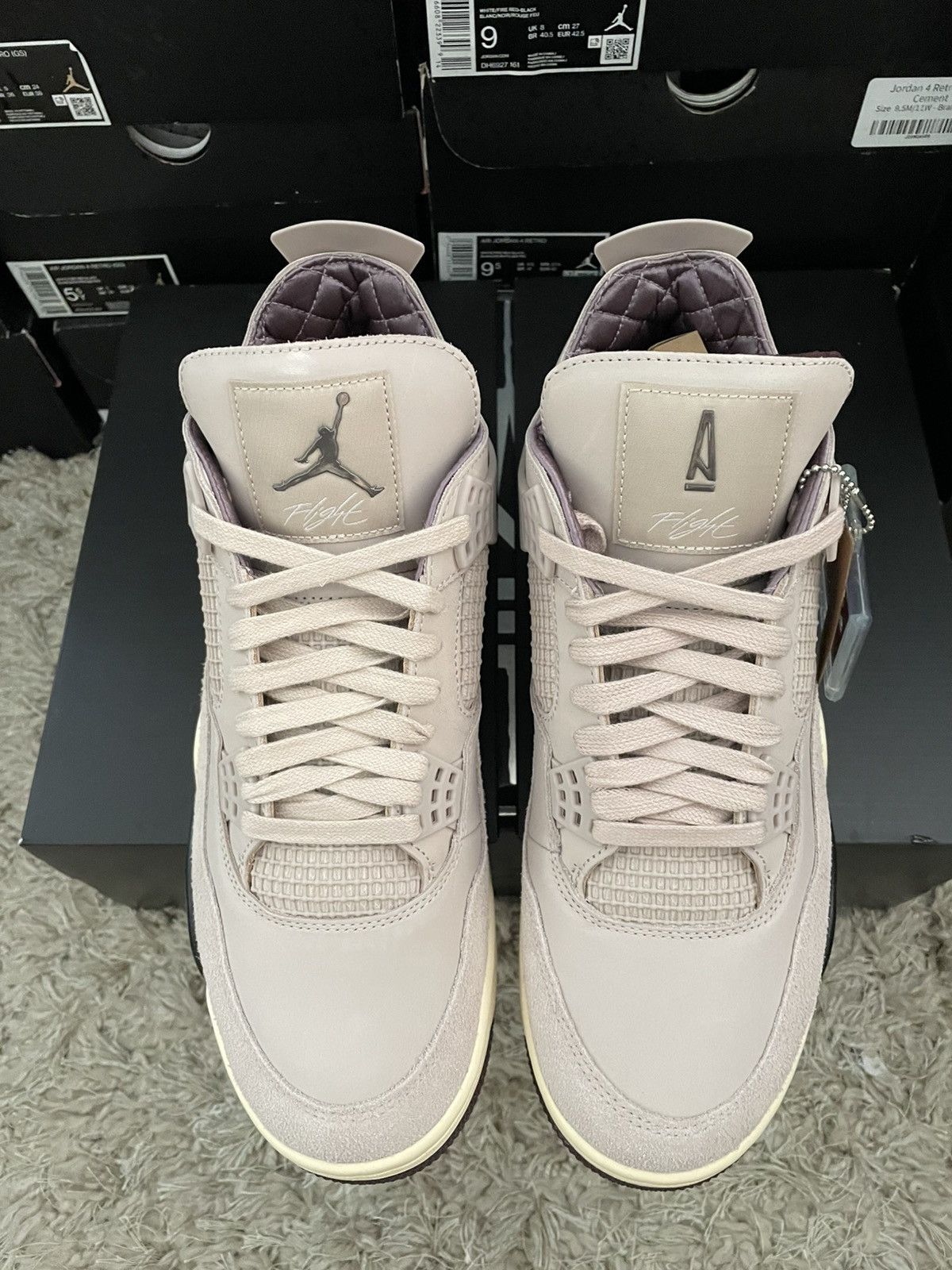 A Ma Maniere × Jordan Brand Jordan 4 A Ma Maniere Size US 11.5 / EU 44-45 - 5 Thumbnail