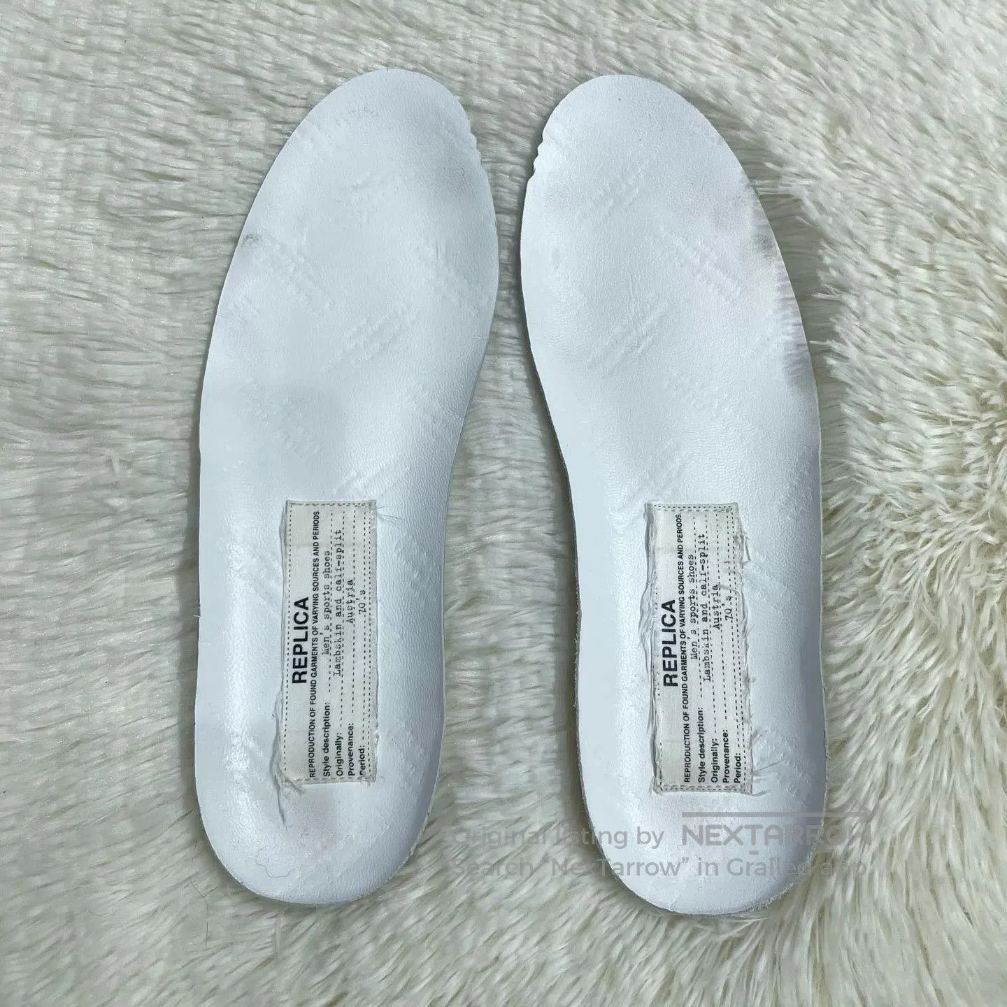 Maison Margiela Maison Margiela Replica Calfskin Women's Trainers. Size US 6 / IT 36 - 7 Thumbnail