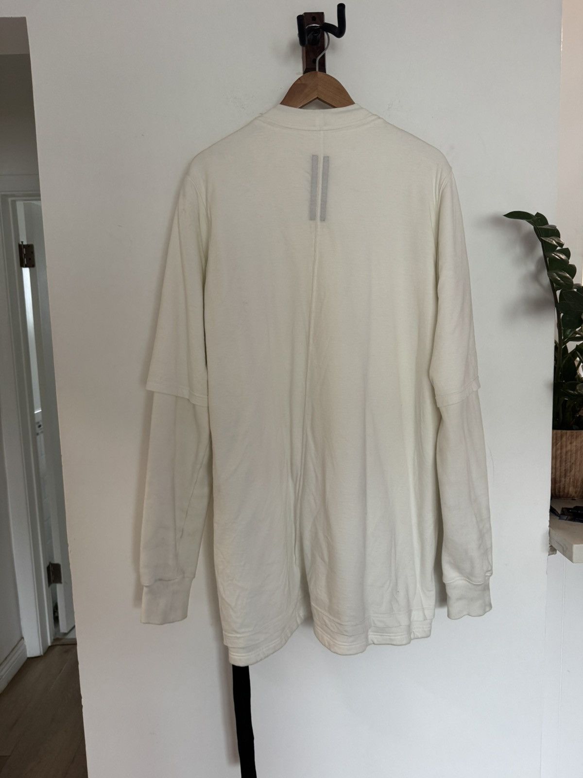Rick Owens Milk Double layerd crewneck Jumbo Size US L / EU 52-54 / 3 - 2 Thumbnail