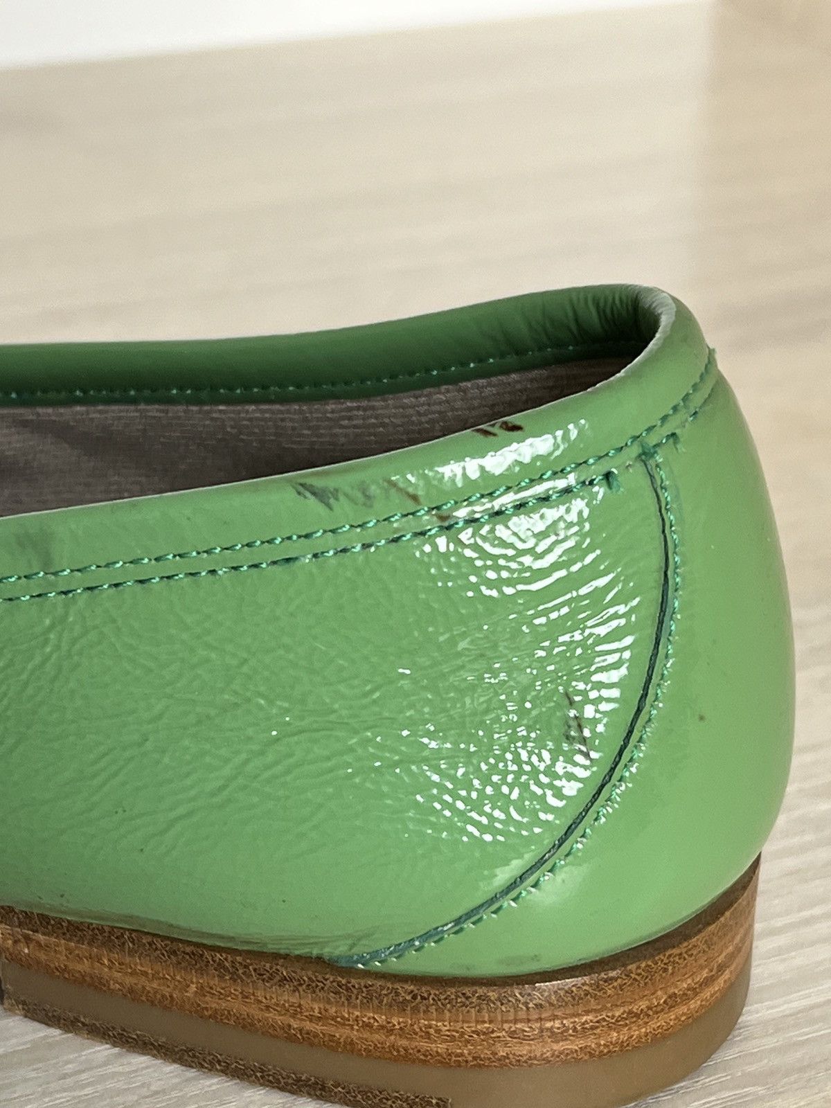 Gucci Teal Patent Leather Horsebit Loafers Size US 9 / EU 42 - 15 Thumbnail