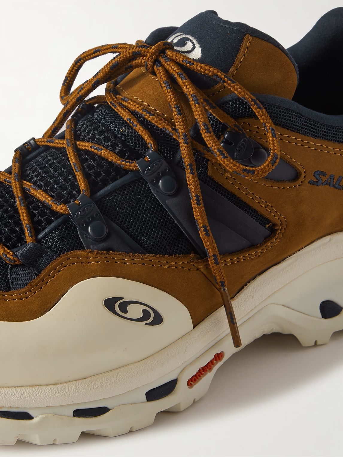 Salomon o1y0525 Logo Low-Top Sneakers in Multicolor Size US 5 / EU 37 - 2 Thumbnail