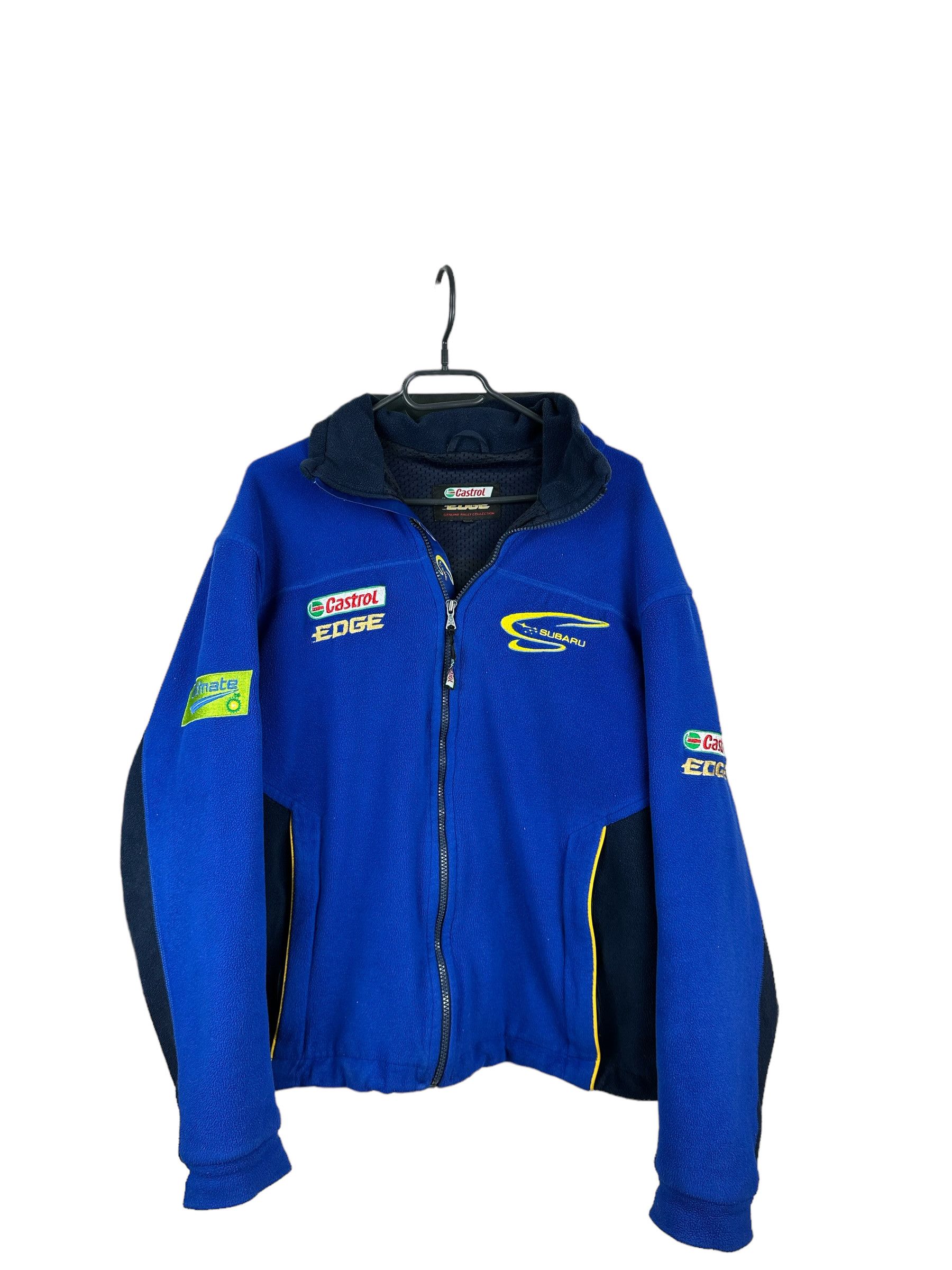 Vintage Vintage Subaru Racing Fleece Zip Jacket Rare Marlboro Size US M / EU 48-50 / 2 - 3 Thumbnail