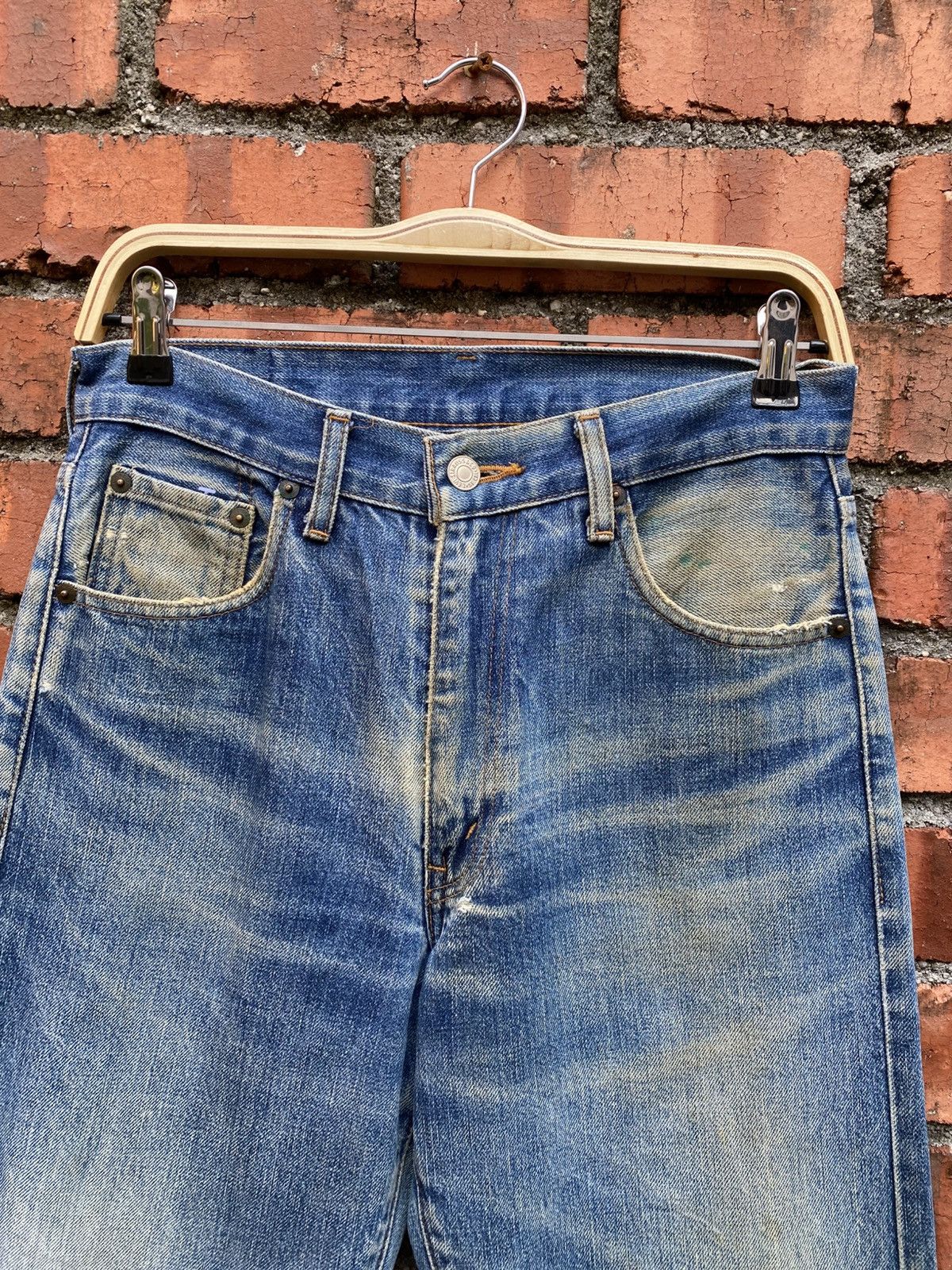 Levi's Vintage Clothing W30x28.5 Vintage levi's 502xx redline big E made in JAPAN Size US 30 / EU 46 - 5 Thumbnail