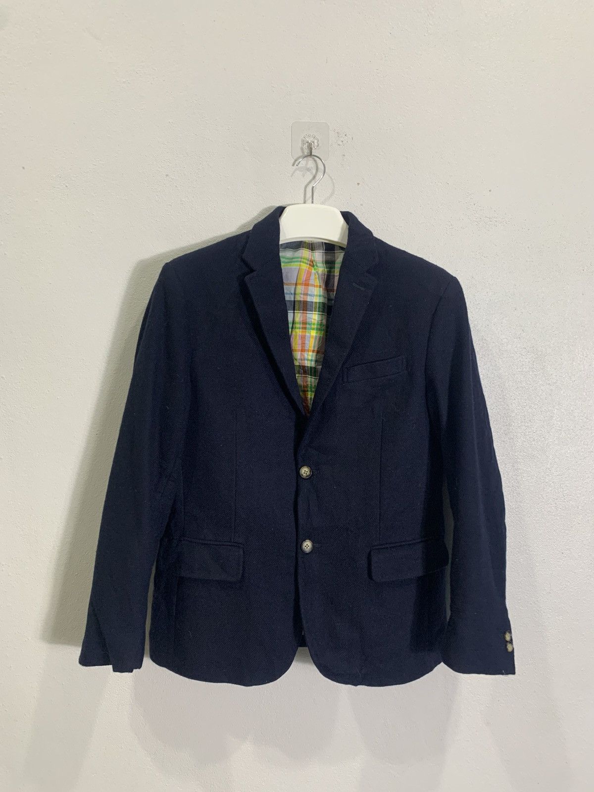 Thom Browne KOE By Thom Browne Wool Navy Blazer Jacket Size US L / EU 52-54 / 3 - 1 Thumbnail