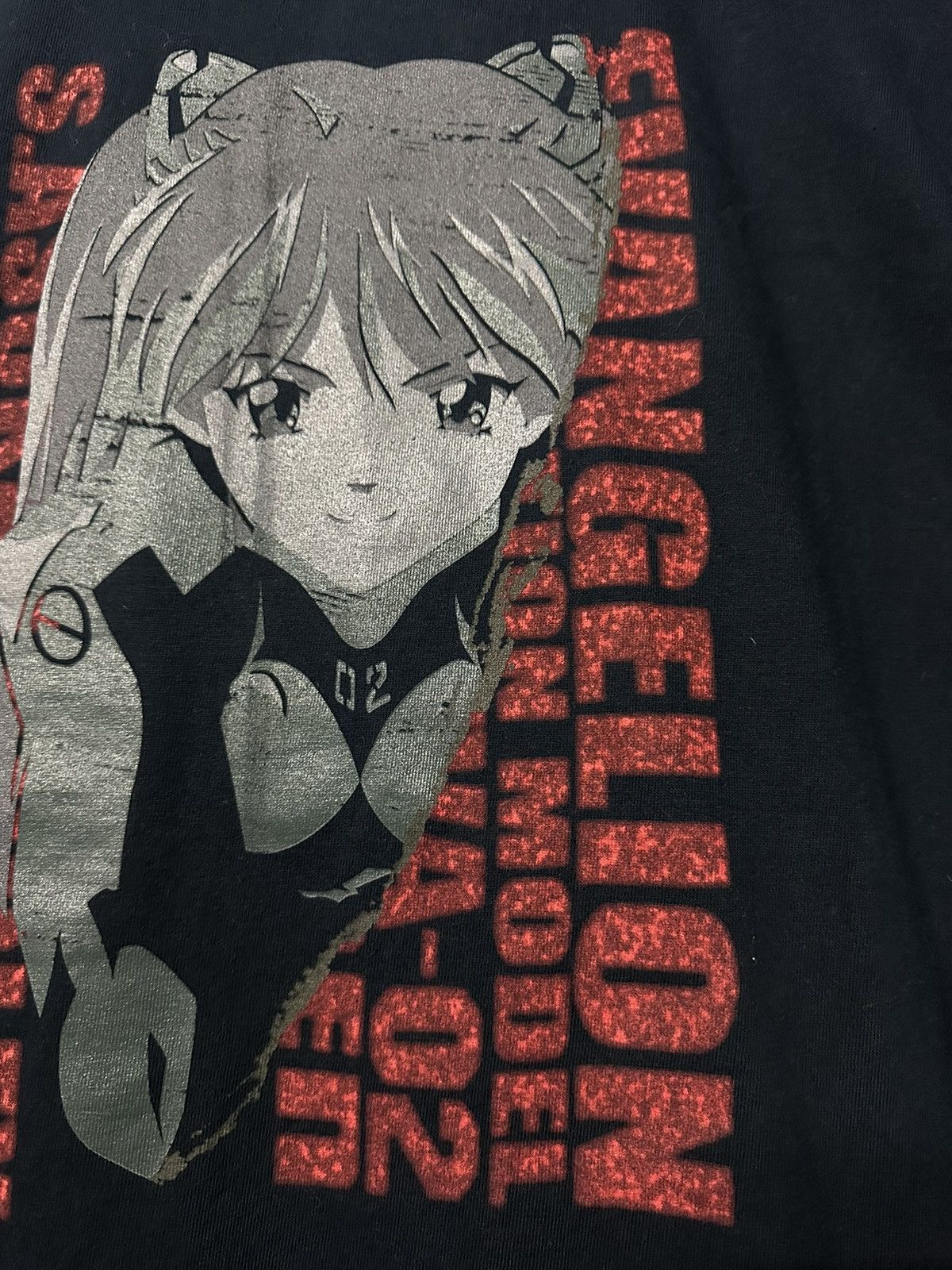 Anime Vintage Cospa Evangelion Rei Ayanami Anime Faded Tee Size US XL / EU 56 / 4 - 5 Thumbnail