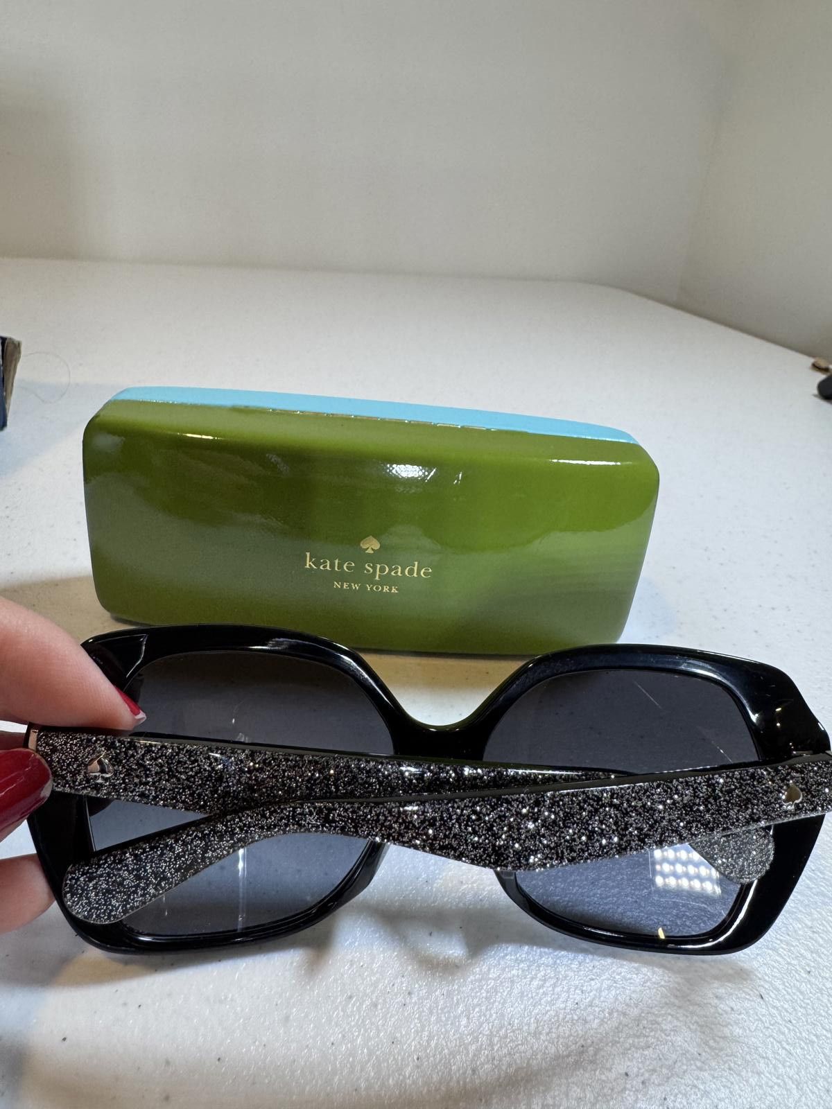 Designer Kate Spade New York Oversized Sunglasses with Case Size ONE SIZE - 2 Thumbnail