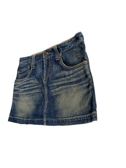 Levi's Vintage Clothing Levi Strauss & Co Denim Skirt Buckle Back Size 31" - 5 Thumbnail