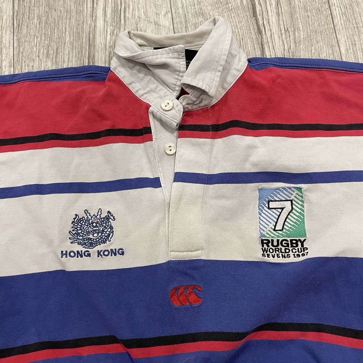 Canterbury of New Zealand Vintage Rare 90s Canterbury Hong Kong Rugby 1997 new zealand Size US S / EU 44-46 / 1 - 2 Thumbnail