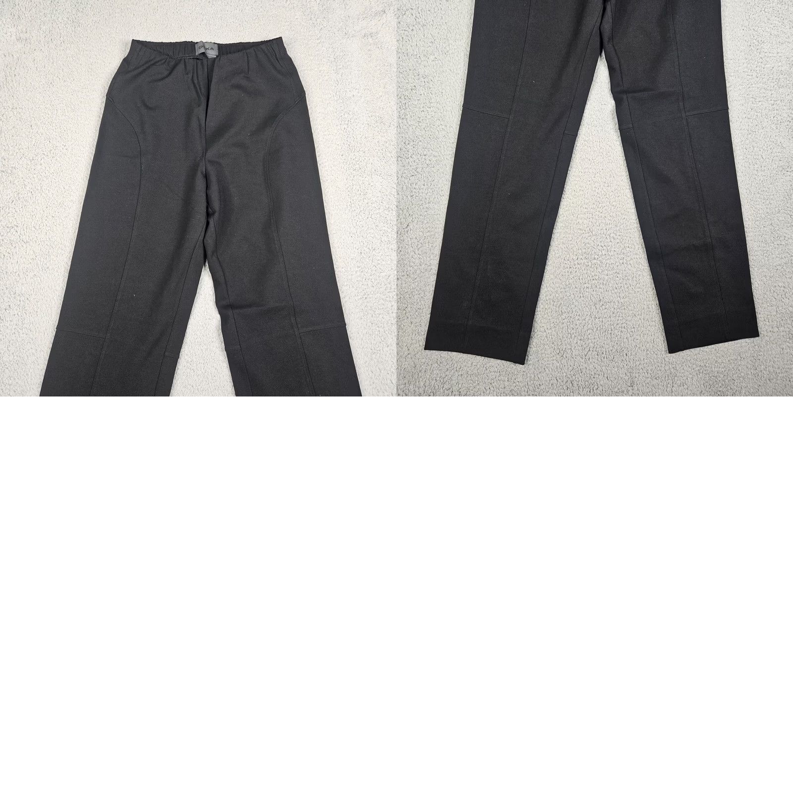 Vintage OSKA Women’s Black Pull-on Casual Pant Size 0 - Pants, 0, Black, Regular Rise, Skinny Leg, Knit, Viscose Polyamide Elastane, Casual Pant, Women, OSKA Size 25" / US 0 / IT 36 - 8 Thumbnail