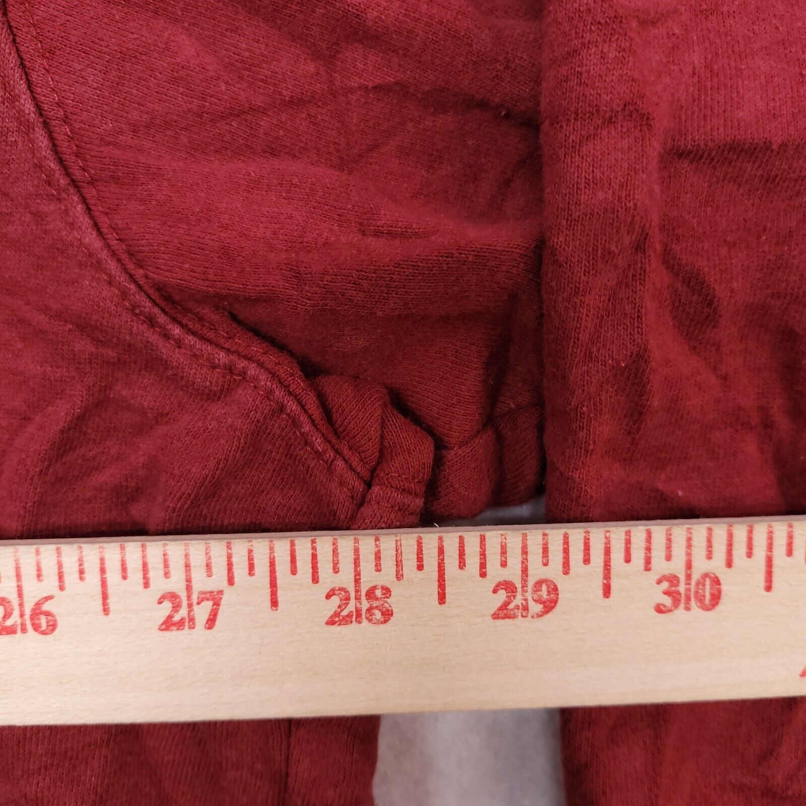 Disney The Disney Store Mickey Mouse Sweatshirt Men Size 2XL Maroon Size US XXL / EU 58 / 5 - 9 Thumbnail