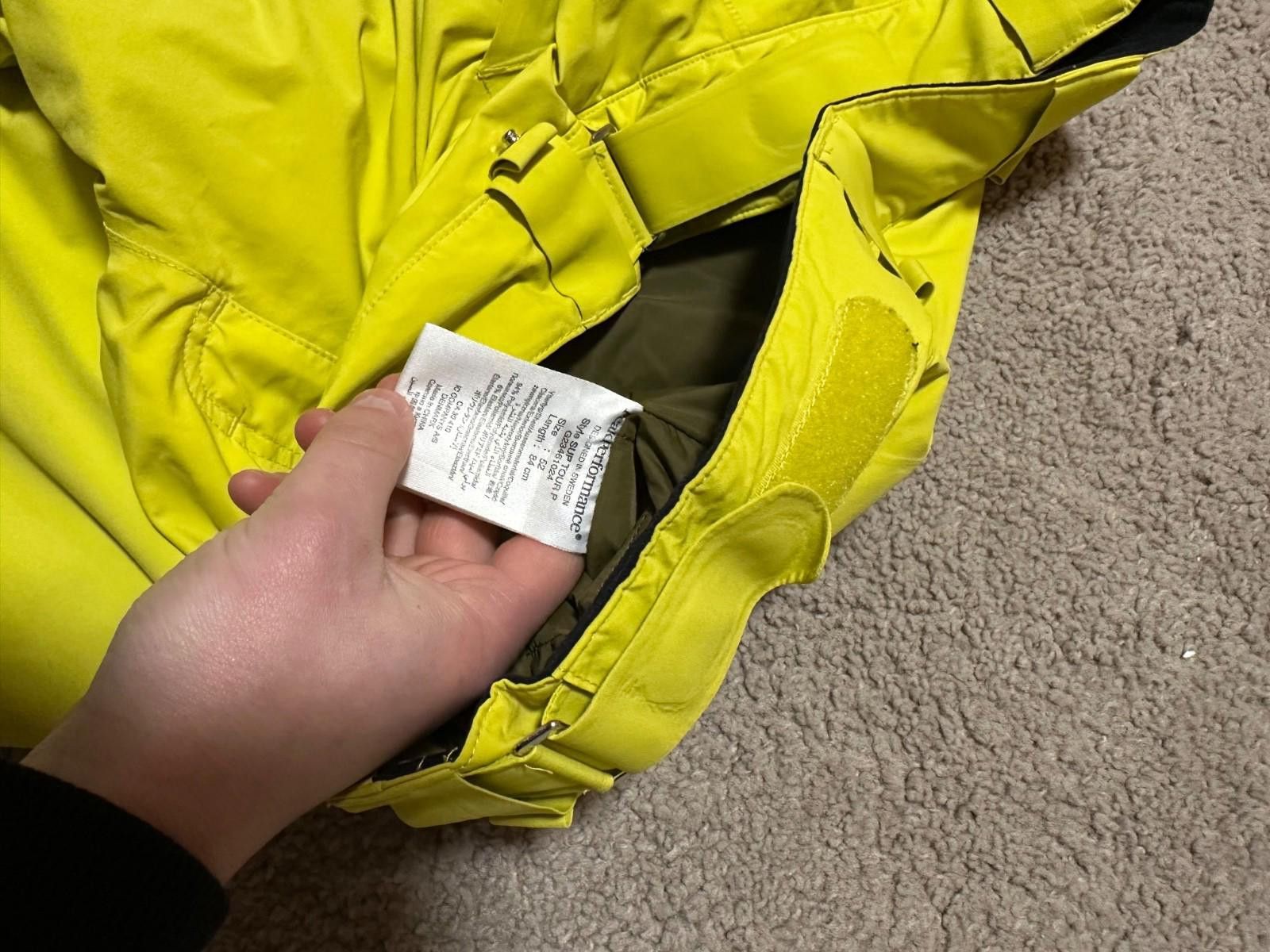 Peak Performance Mens Peak Performance Recco Gore-Tex Soft Shell Ski Pants M Size US 36 / EU 52 - 7 Thumbnail