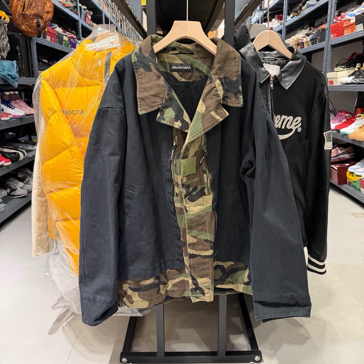 Balenciaga Balenciaga Camouflage Patchwork Jacket Size US M / EU 48-50 / 2 - 5 Thumbnail