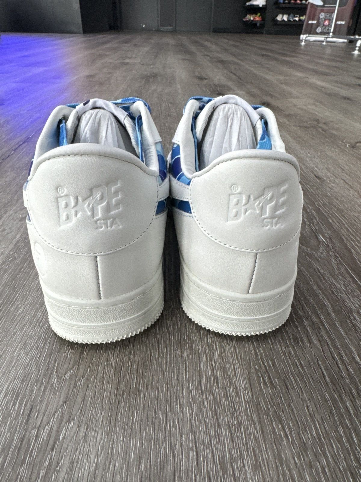 Bape A Bathing Ape Bape Sta “Icon ABC Camo” (Blue) | Grailed