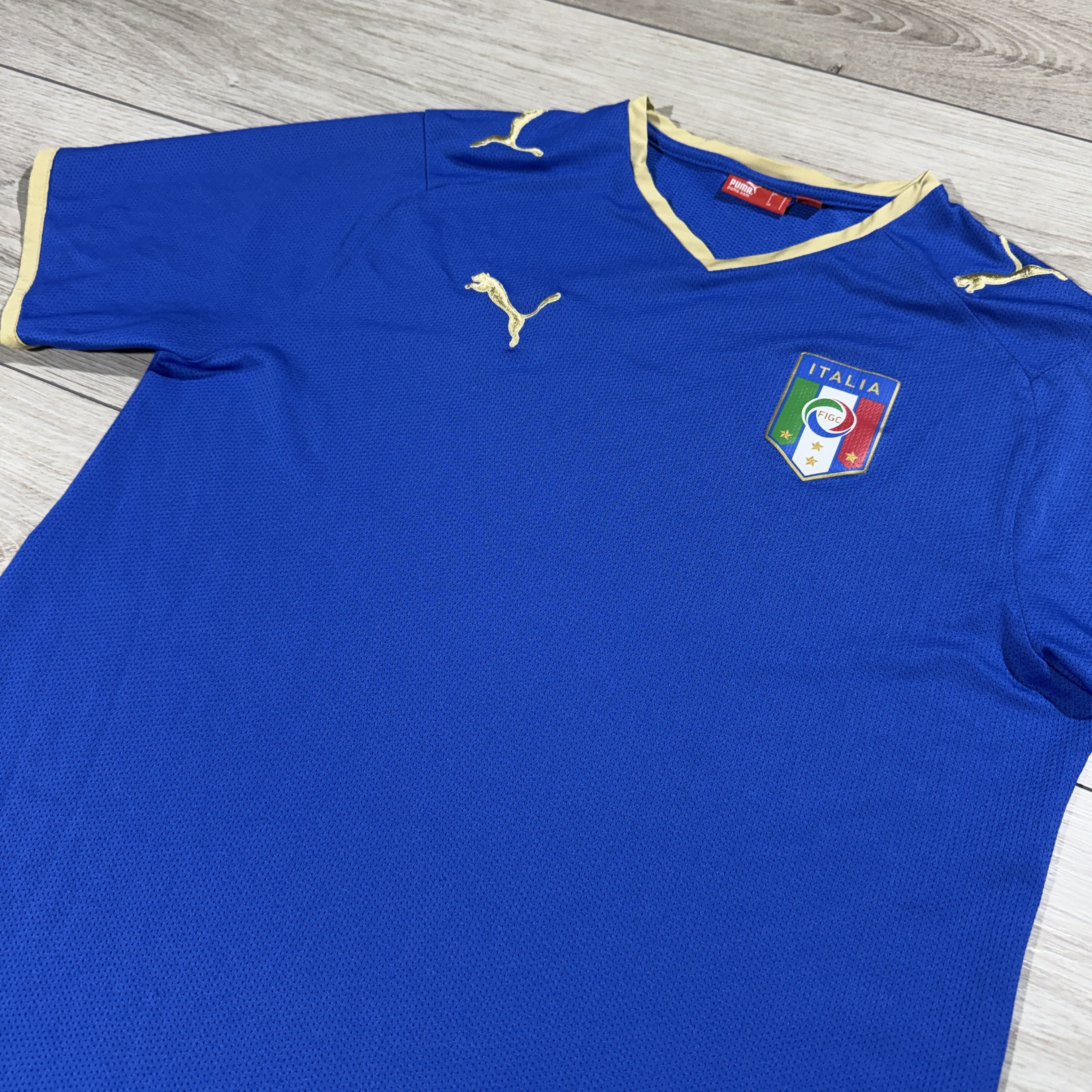 Puma Puma Italy FIGC 2008/09 Home Jersey Football Soccer Size S Size US S / EU 44-46 / 1 - 4 Thumbnail