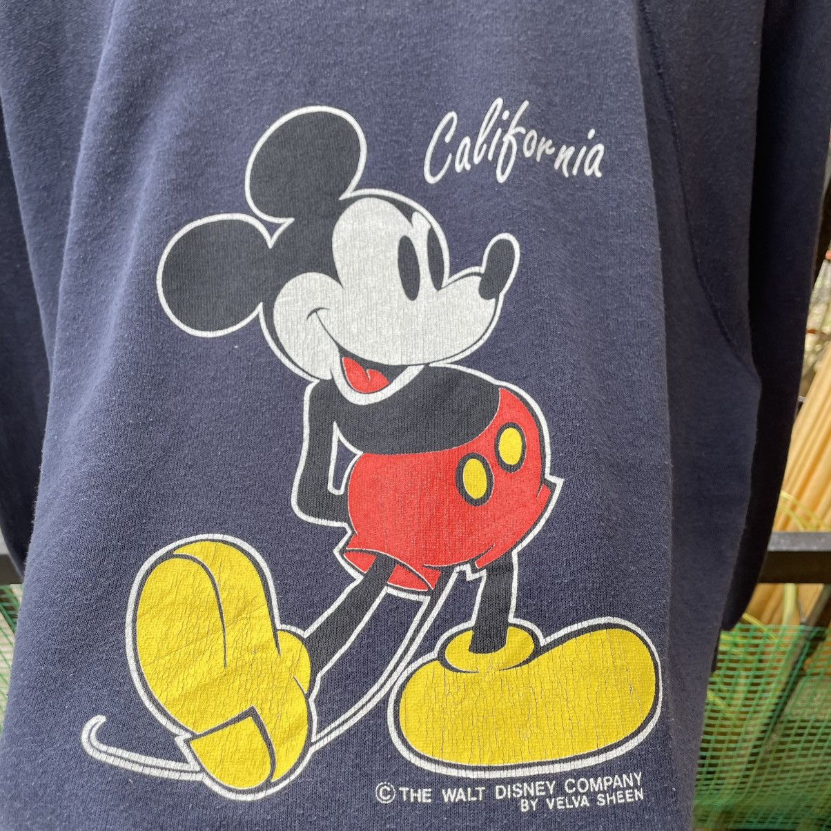Mickey Mouse 🔥Vintage 80s Mickey Mouse OG Design Jumper Sweatshirts Size US M / EU 48-50 / 2 - 6 Thumbnail