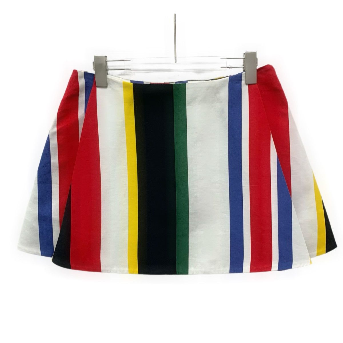 Marni Marni Color-blocked Striped Cotton Mini Skirt K26WX Size 28" / US 6 / IT 42 - 1 Thumbnail