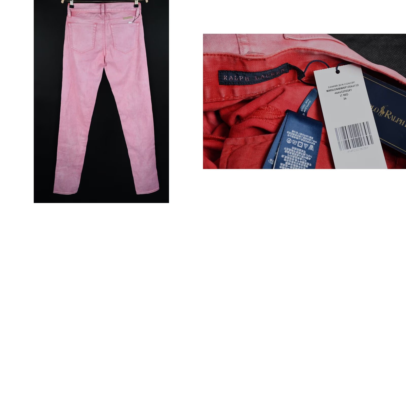 Ralph Lauren Ralph Lauren Summer 2014 Concept Jeans Women's 26 Pink Skinny Capris OR Jeans Womens 26 Pink Ralph Lauren Summer 2014 Concept Size 26" / US 2 / IT 38 - 8 Thumbnail