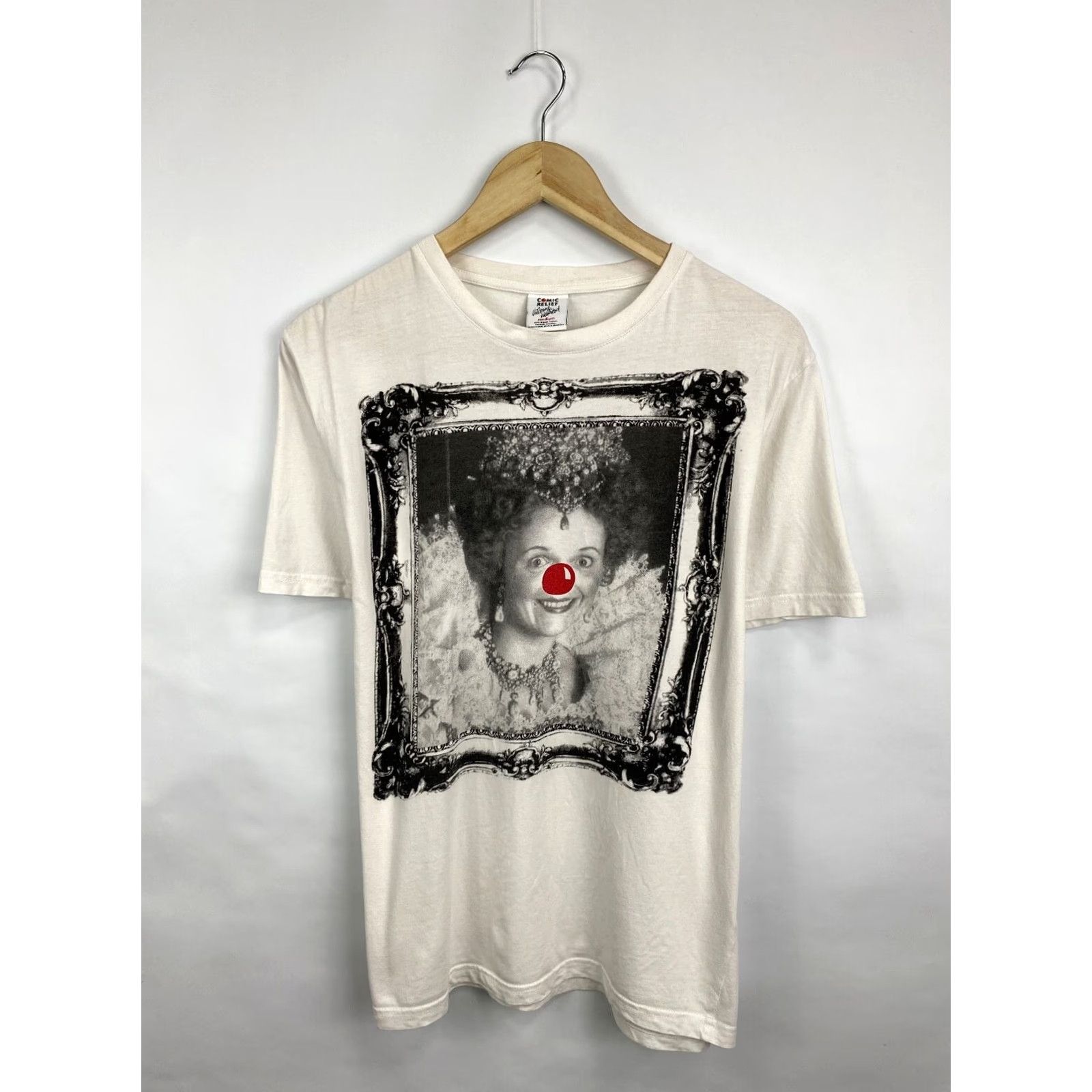 Vivienne Westwood Vivienne Westwood Comic Relief t-shirt Mens M White Retro Y2K Shirt Size US M / EU 48-50 / 2 - 3 Thumbnail
