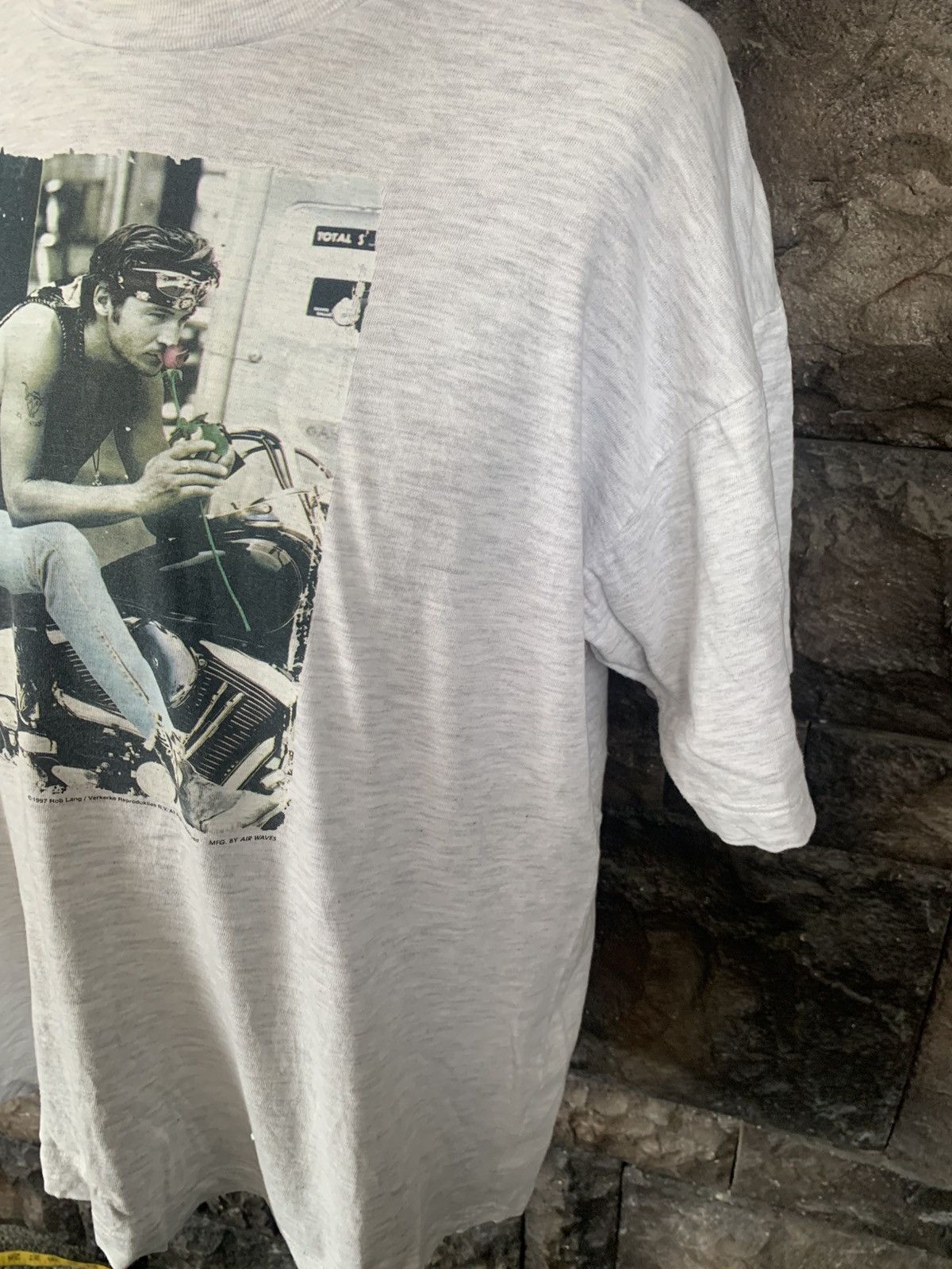 Vintage Vintage 1997 Rob Lang Photographer / Photo T shirt Size US L / EU 52-54 / 3 - 4 Thumbnail