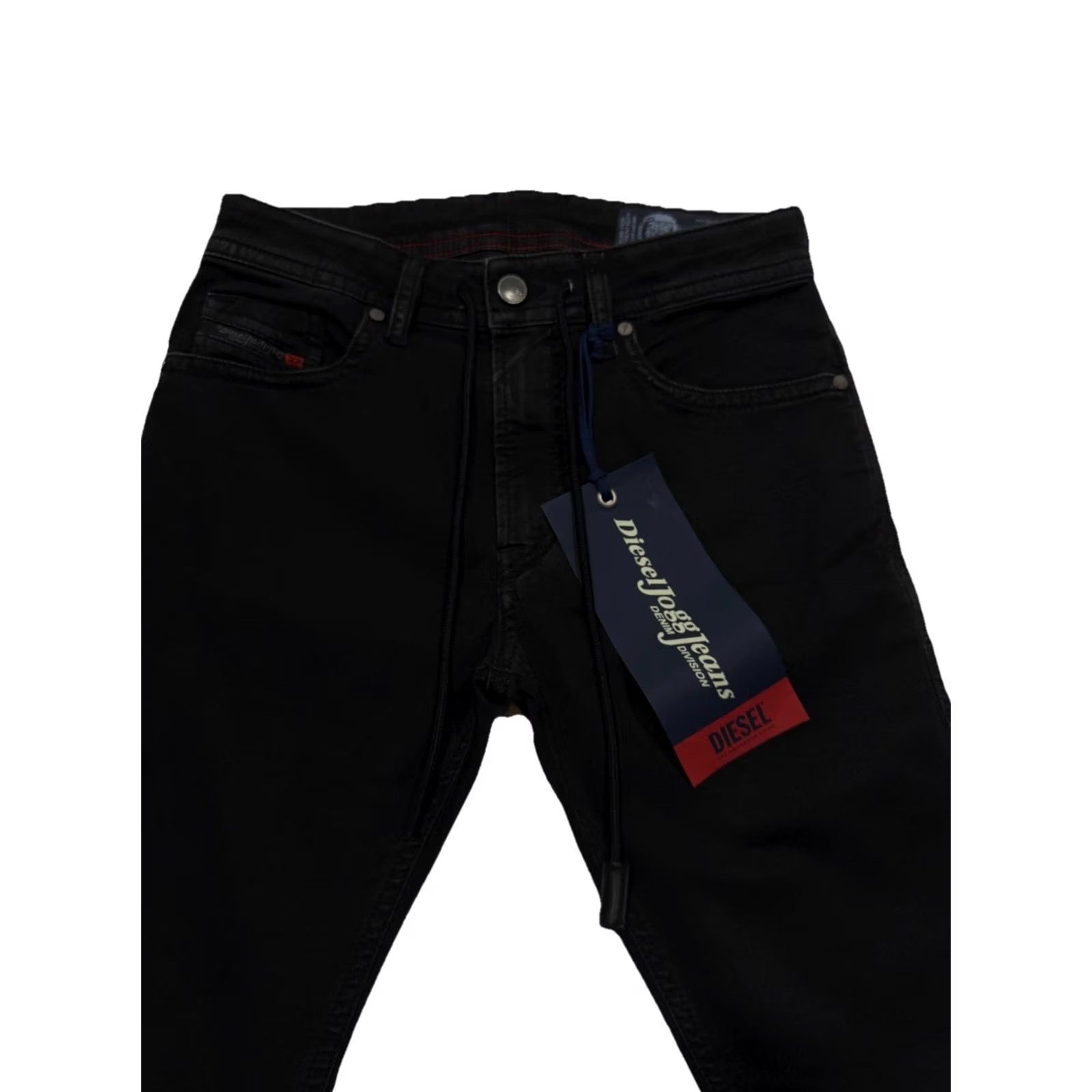 Diesel Diesel Men's Thommer Jogg Jeans Blue Denim Size 26 Slim Fit Jeans Size US 26 / EU 42 - 2 Thumbnail