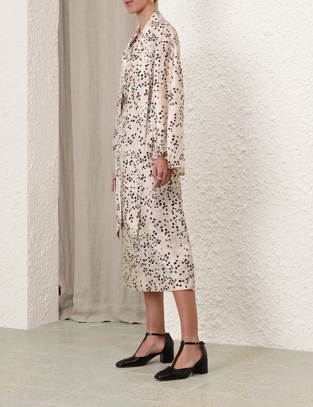 Zimmermann oc11z0925 Illustration Billow Dress in Multicolor Size M / US 6-8 / IT 42-44 - 8 Thumbnail