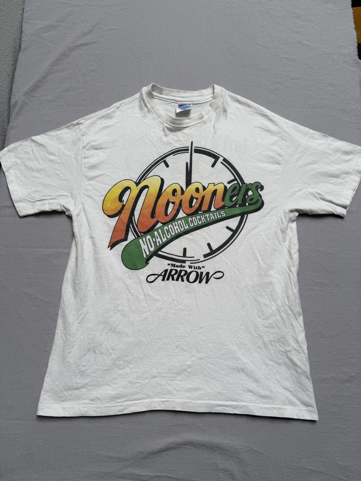 Hanes VTG Nooners T-shirt No Alcohol Cocktails Tee L Size US L / EU 52-54 / 3 - 1 Thumbnail