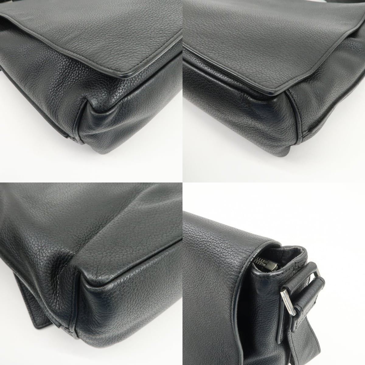 Christian Dior Monsieur Christian Dior Homme Calfskin Crossbody Bag Black Size ONE SIZE - 5 Thumbnail