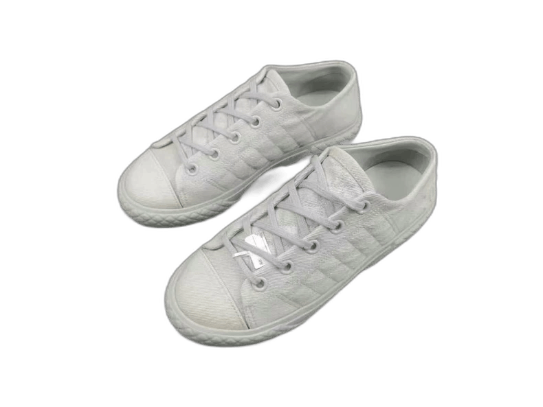 Chanel Chanel GrayBlue Patterned Sneakers Size 36.5 -2505 Size US 6 / IT 36 - 1 Thumbnail