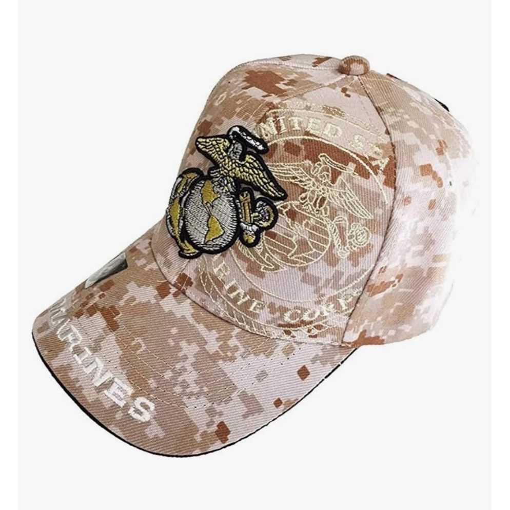 Other U.S. Marines Digital Camo Baseball Cap Adjustable Fit Offici Size ONE SIZE - 1 Thumbnail