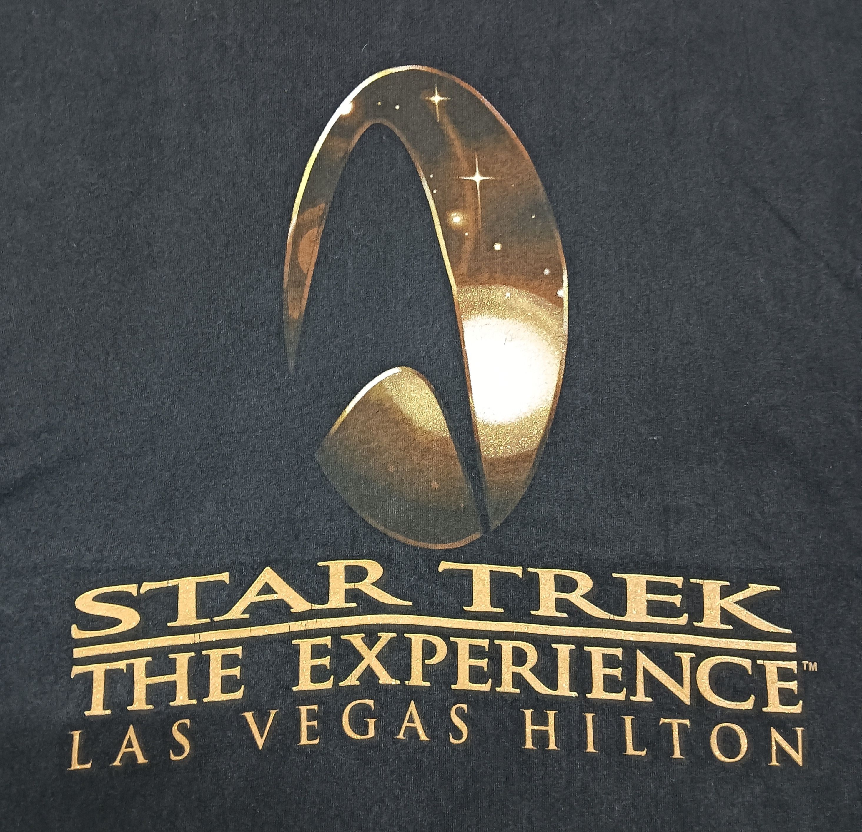 Vintage T-shirt Star Trek The Experience Las Vegas Hilton 1998 Size US XXL / EU 58 / 5 - 2 Thumbnail