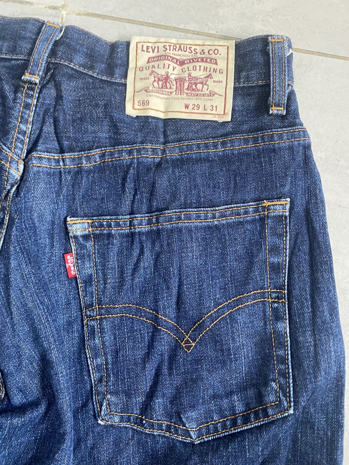 Levi's LEVIS 569 JAPAN Size US 29 - 10 Thumbnail