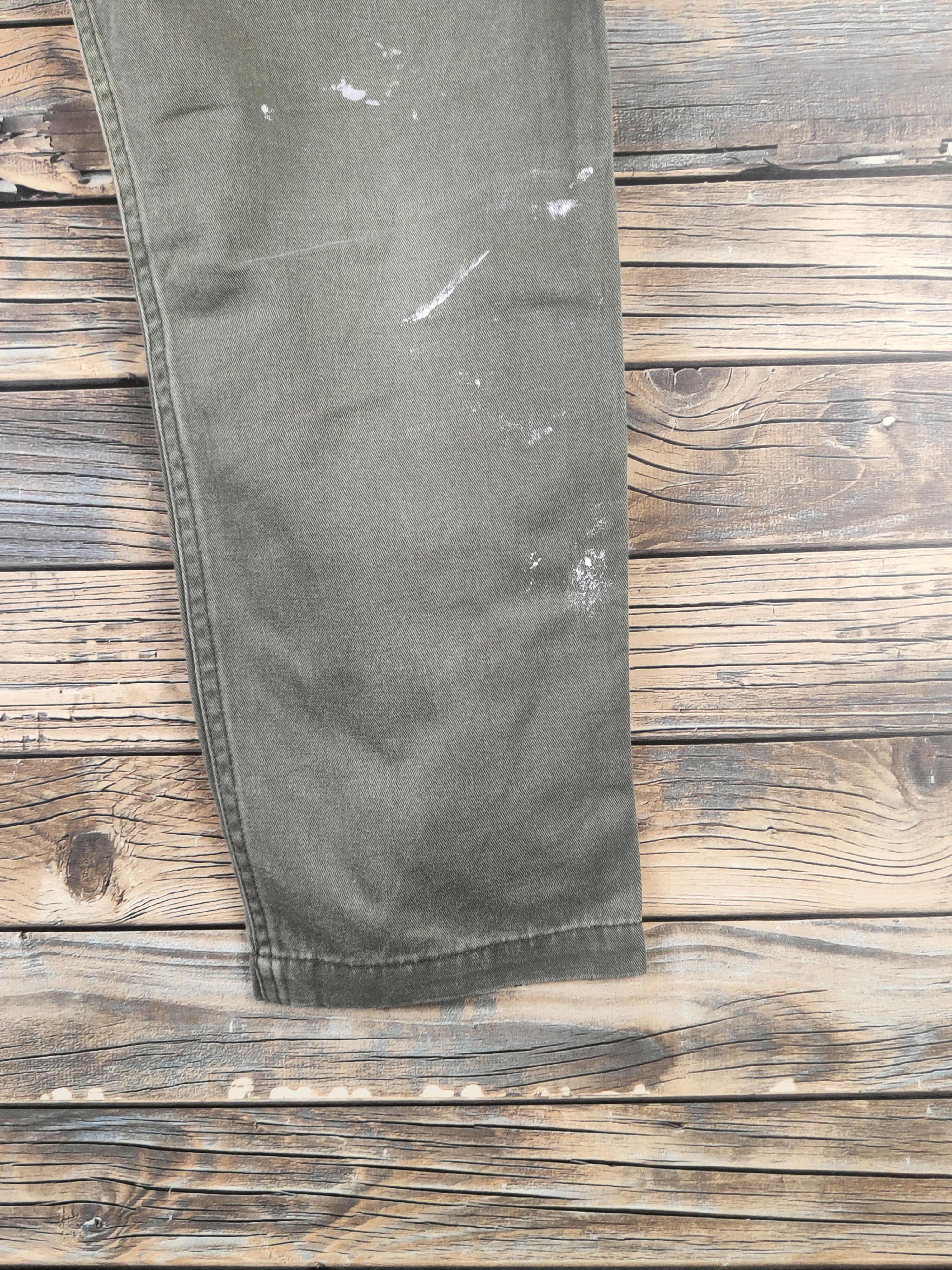 Japanese Brand DL Retro Girl Army Green Multipocket Casual Pants #46-316 Size 28" / US 6 / IT 42 - 6 Thumbnail