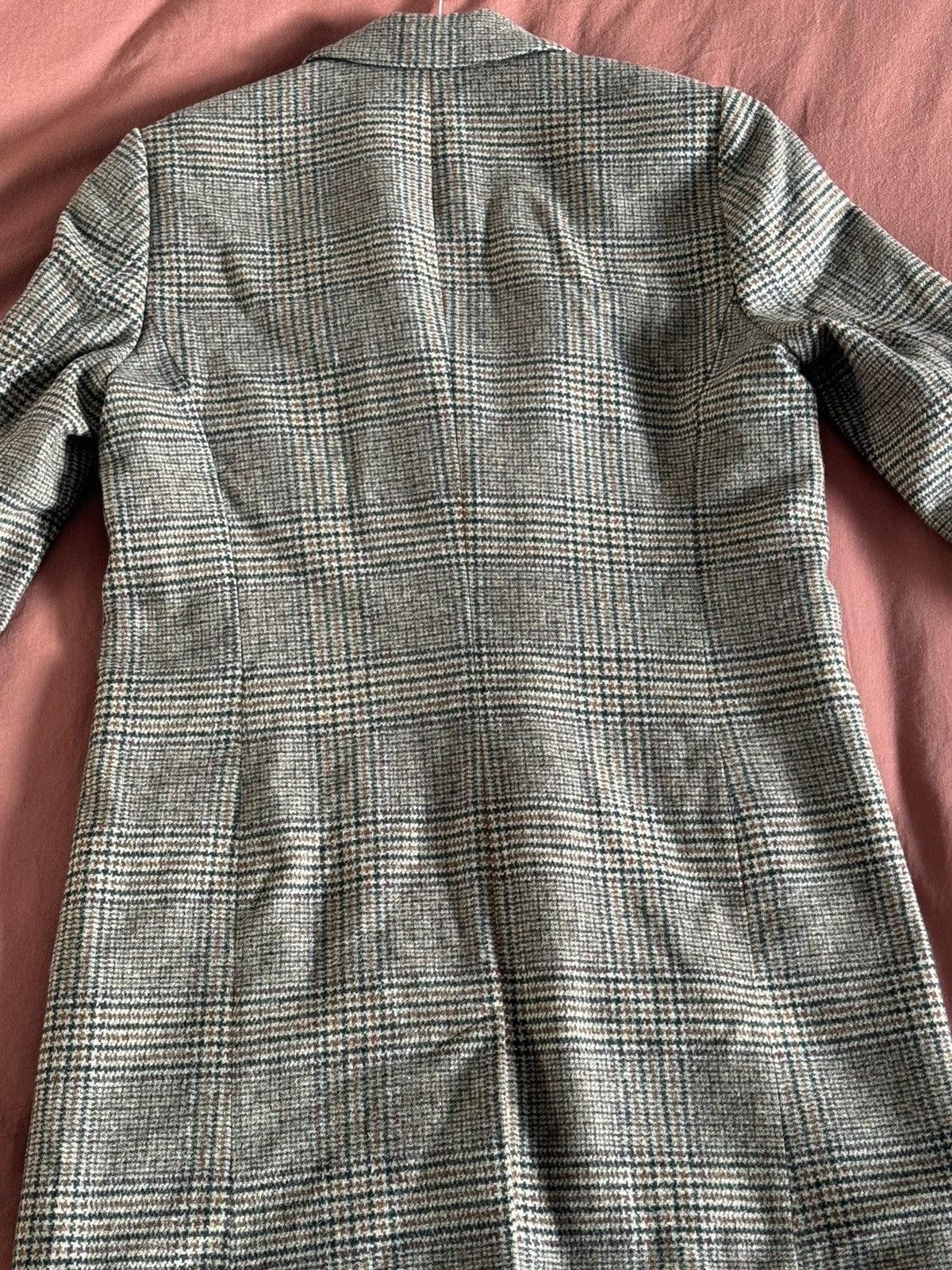 Ted Baker Ted Baker Checkered Houndsooth Peacoat Size US S / EU 44-46 / 1 - 6 Thumbnail