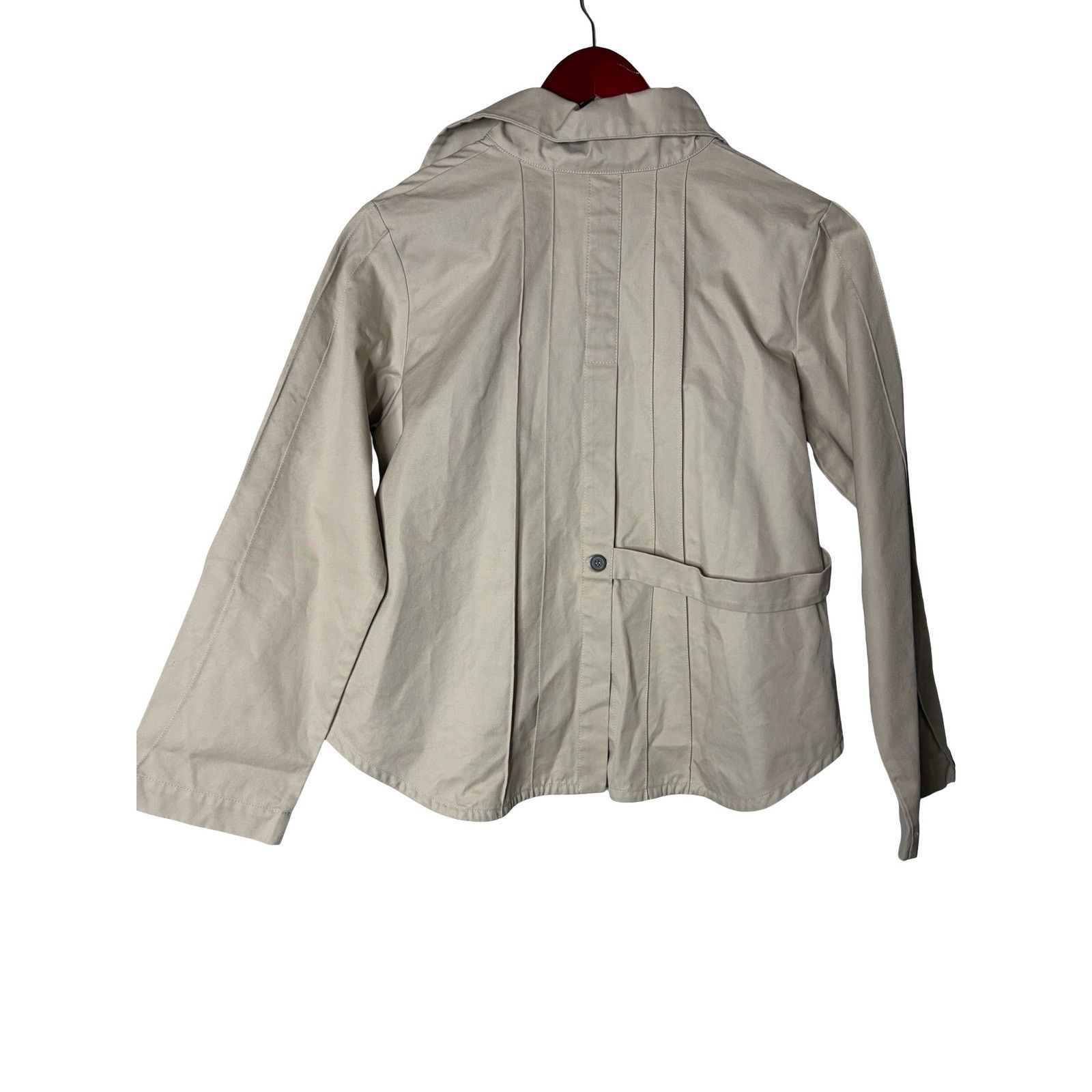 Other OKADA Paris minimalist beige cotton jacket sz T1 XS/S Size XS / US 0-2 / IT 36-38 - 3 Thumbnail