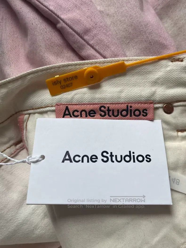 Acne Studios Acne Studios 1981 distressed vintage low-rise wide-leg str Size US 32 / EU 48 - 4 Thumbnail
