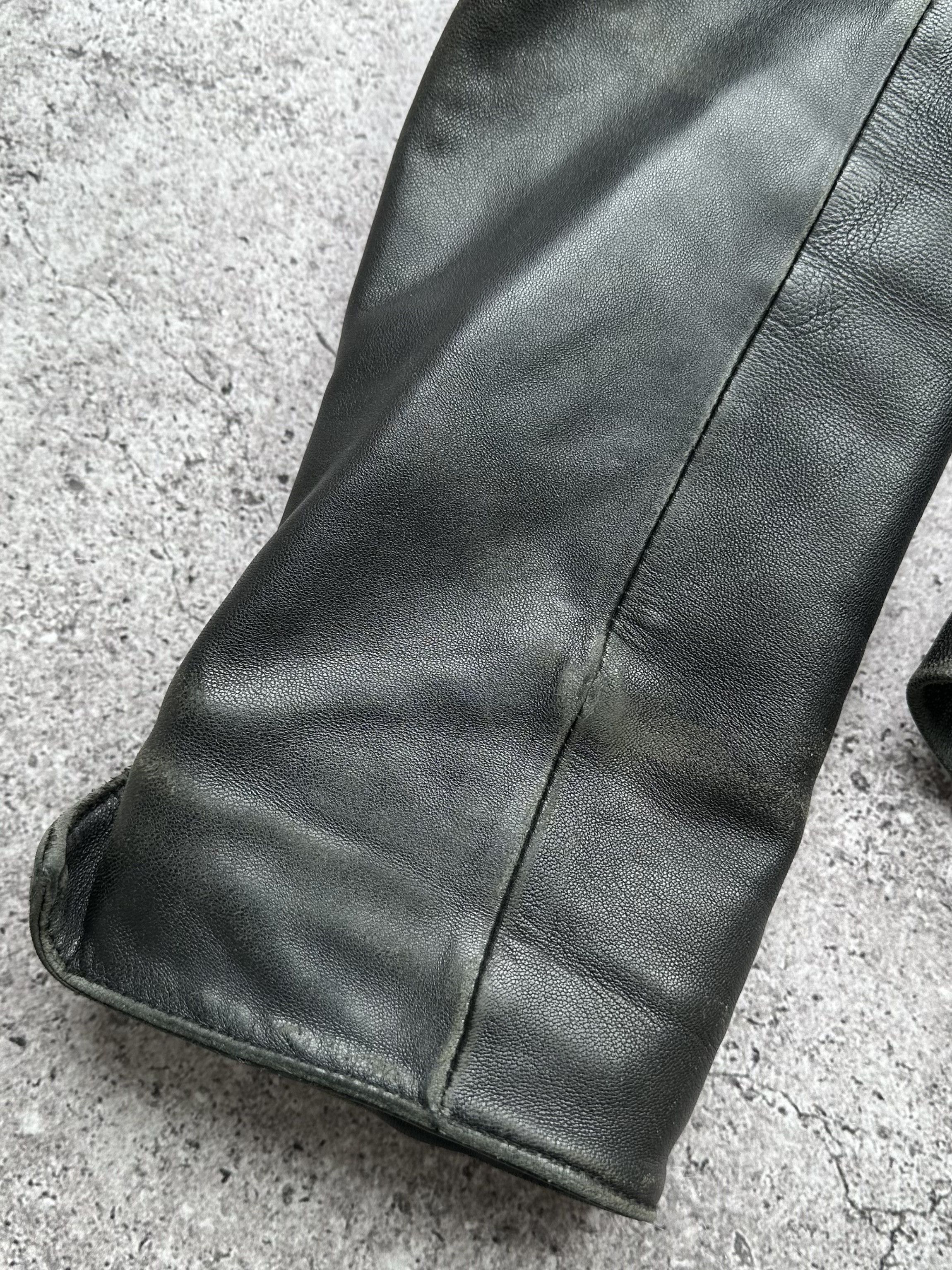 Japanese Brand Vintage Bondage Leather Jacket C422(V60)(E8) Size XS / US 0-2 / IT 36-38 - 12 Thumbnail